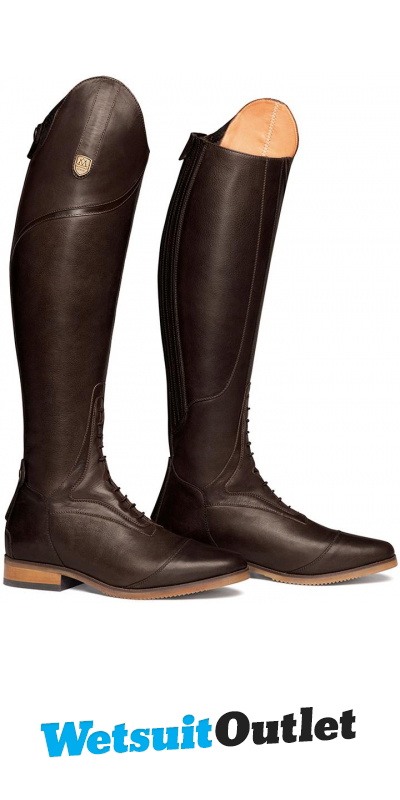Rider Boots Sovereign High Dark Brown Dark brown Polished leather riding